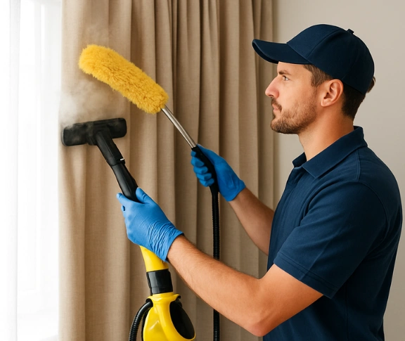 Trusted drapes cleaning technician Matty Curtain Cleaning middle-cove-nsw QLD