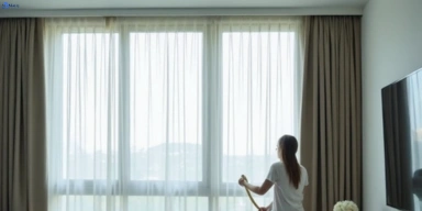 Delicate sheer drape cleaning middle-cove-nsw Matty Curtain Cleaning