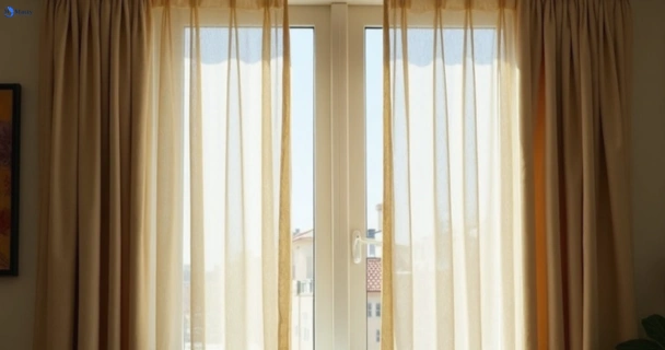 Dull dusty drapes in middle-cove-nsw before professional cleaning